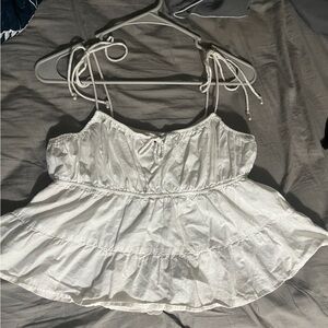 White DIVIDED brand tank top